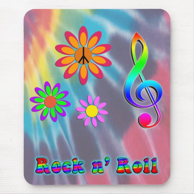 Rock n' Roll Mouse Pad (Front)