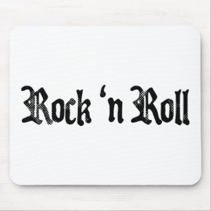 rock n roll mouse pad
