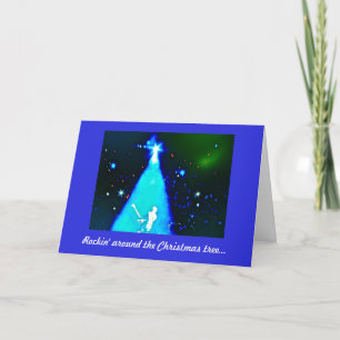 Rock n' Roll Music Christmas Card