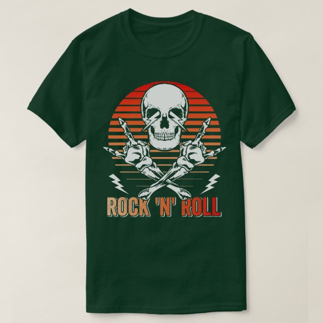 Rock n Roll Music Dancing Concert Festival 21 T-Shirt (Design Front)