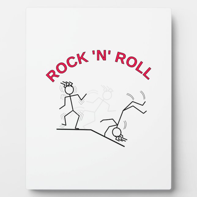 Rock 'N' Roll Plaque (Front)