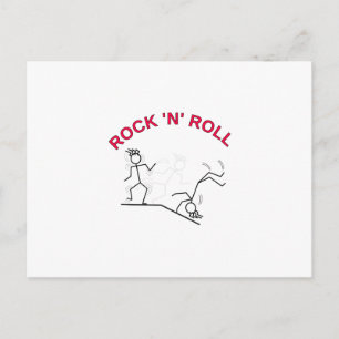Rock 'N' Roll Postcard