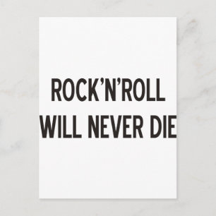 Rock 'n' Roll Products & Designs! Postcard