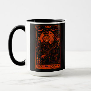 Rock ’N Roll Pumpkin Mug – Gothic Tarot Card