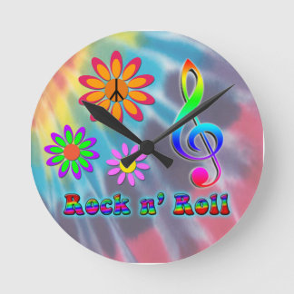 Rock n' Roll Round Clock