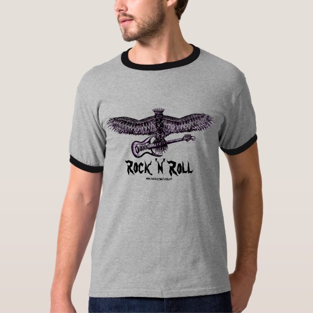 Rock 'n' Roll t-shirt design (Front)