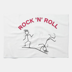 Rock 'N' Roll Tea Towel