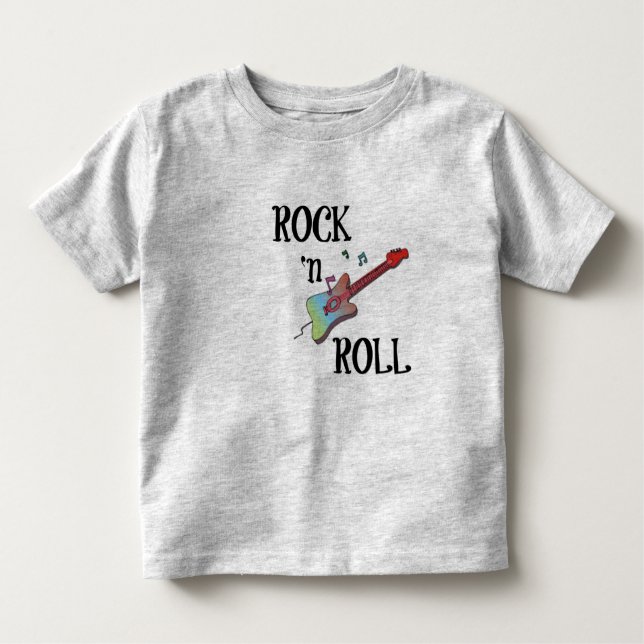Rock n Roll Toddler T-Shirt (Front)
