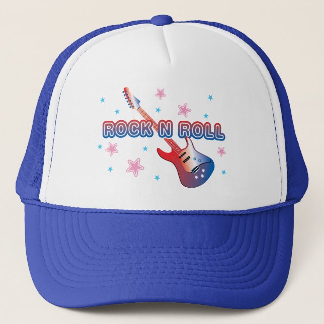 Rock N Roll Trucker Hat (Front)