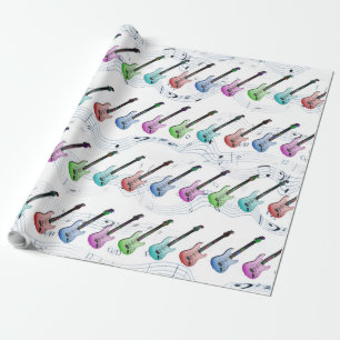 Rock N Roll Wrapping Paper