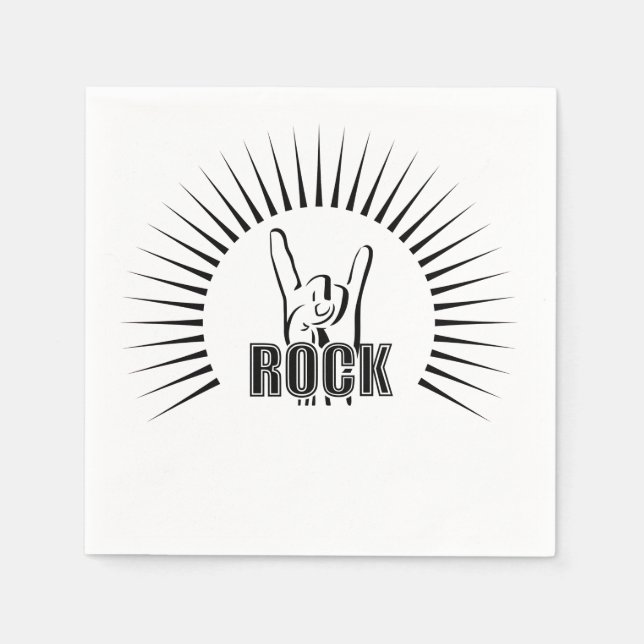 Rock Napkin (Front)