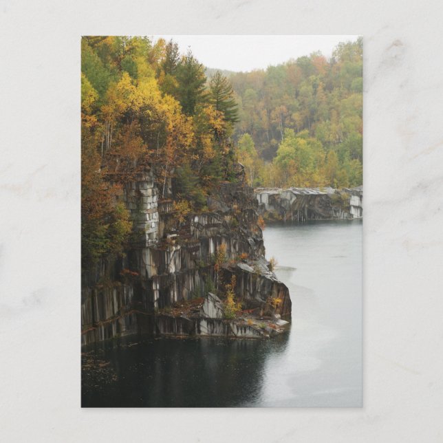 Rock Of Ages In Fall postcard (Front)
