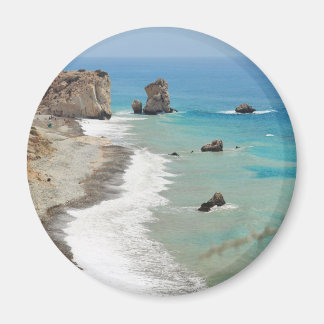 Rock Of Aphrodite, Cyprus Magnet