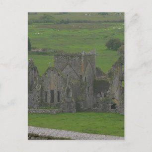 Rock Of Cashel Ruins Churches Hore Abbey Postcard
