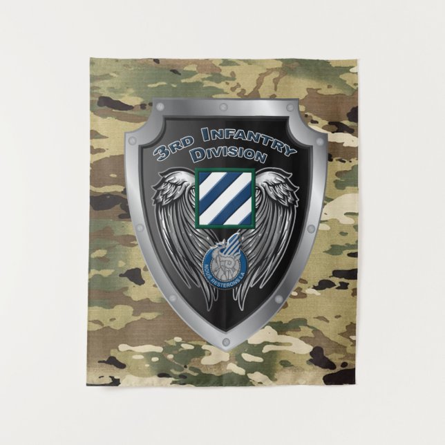 “Rock of the Marne” 3rd Infantry Division Tapestry (Front)