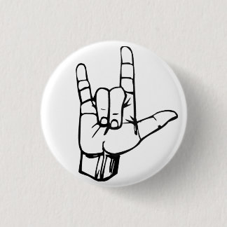 Rock On! 3 Cm Round Badge
