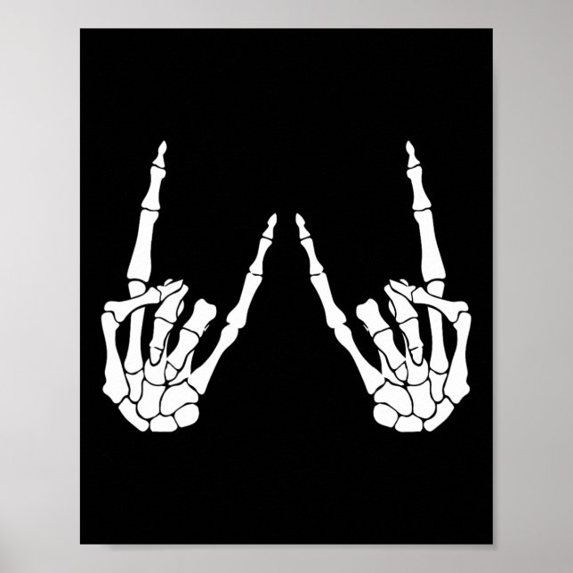 Rock On Band Halloween Costume Rock And Roll Men W Poster (Front)