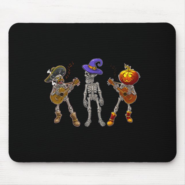 Rock On Band Rock And Roll Men Women Halloween Cos Mouse Pad (Front)