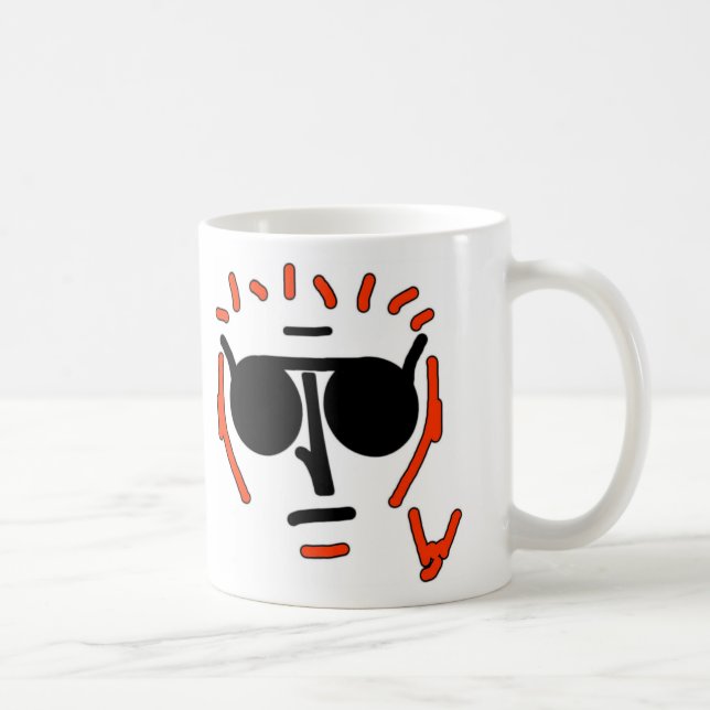 Rock On Dude Coffee Mug (Right)