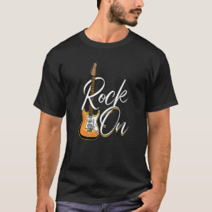 Rock On  Electronic Rock Guitar Premium T-Shirt