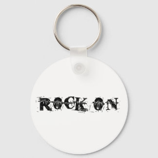 Rock On Key Ring