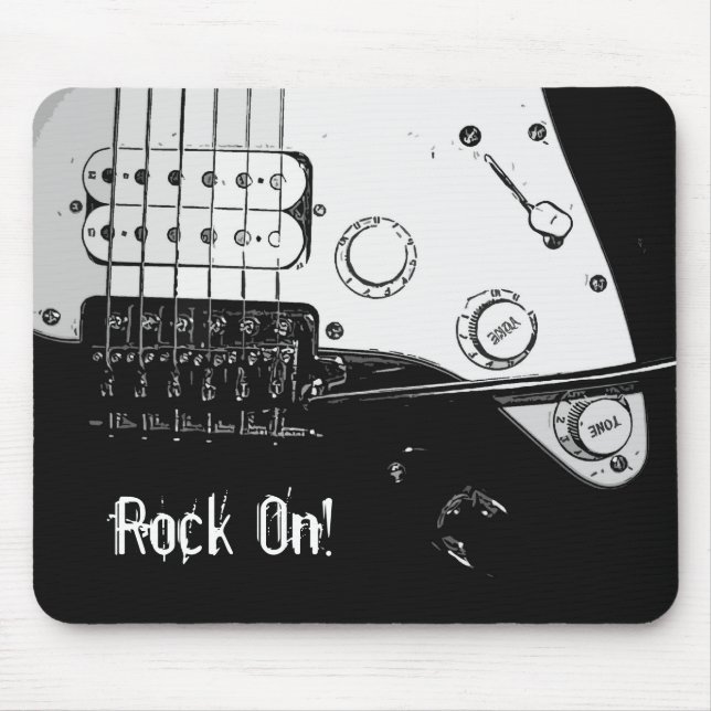 Rock On! Mouse Pad (Front)