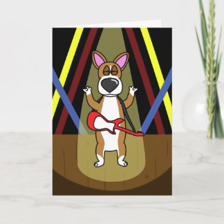 Rock On Pembroke Welsh Corgi Invitation
