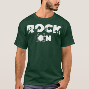 Rock On Rock N Roll Guitar Player Band MusicianGui T-Shirt