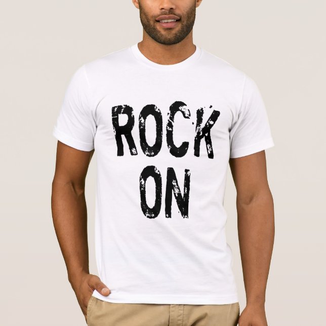 Rock On Rock Off T-Shirt (Front)