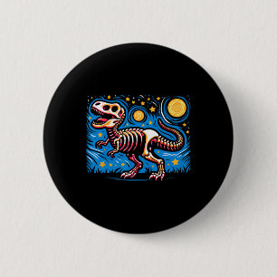 Rock On Rock Star Buddy Concert - Halloween Skelet 6 Cm Round Badge