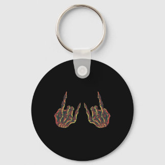 Rock On Rock Star Buddy Concert - Halloween Skelet Key Ring