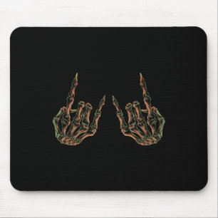 Rock On Rock Star Buddy Concert - Halloween Skelet Mouse Pad