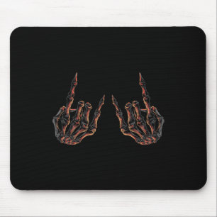 Rock On Rock Star Buddy Concert - Halloween Skelet Mouse Pad