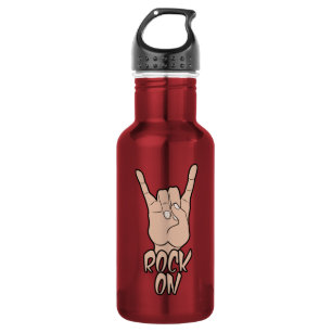 ROCK ON water bottle, choose colour 532 Ml Water Bottle