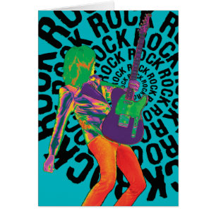 Rock On With Your Bad Self! Card