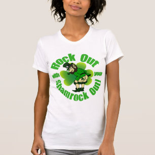 Rock Out on St Patricks Day T-Shirt