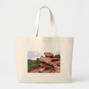 Rock Outcrop at Garden of the Gods Large Tote Bag
