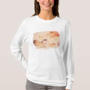 Rock painting of horses, c.17000 BC T-Shirt
