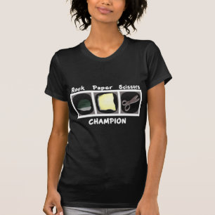 Rock Paper Scissors Champion T-Shirt