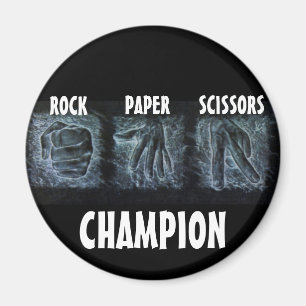 Rock Paper Scissors Magnet