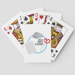 Rock Paper Scissors Playing Cards
