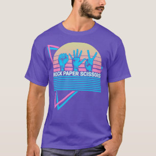 Rock Paper Scissors Retro T-Shirt