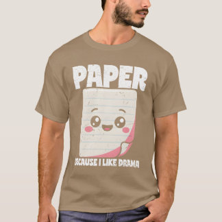 Rock Paper Scissors Souvenir Paper Character gift T-Shirt