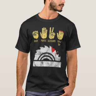 Rock Paper Scissors Table Saw Woodworking Carpente T-Shirt