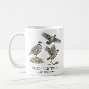Rock Partridge ,Alectoris Graeca Hunting Birds Coffee Mug