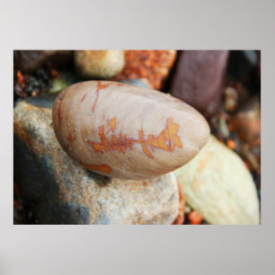 Rock Pattern - Fundy Coast Poster