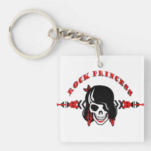Rock Princess Key Ring