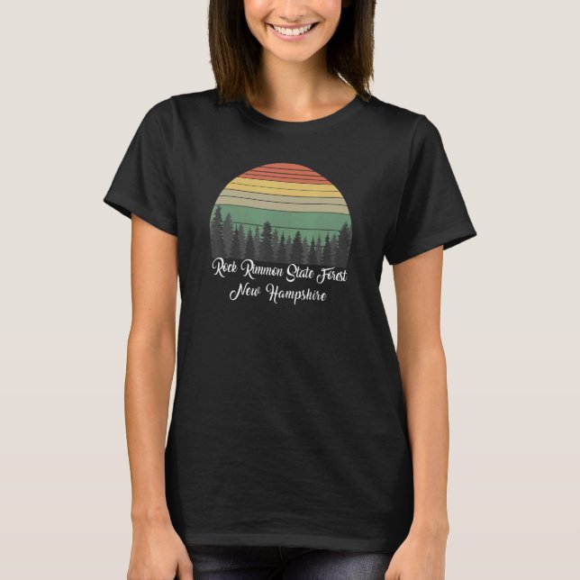 Rock Rimmon State Forest 1 T-Shirt (Front)