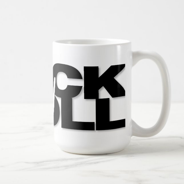 Rock&Roll 2 Coffee Mug (Right)