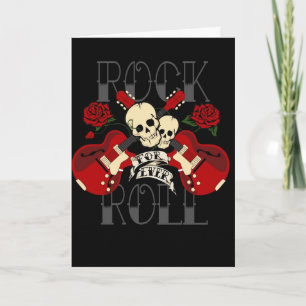 Rock & Roll Forever! - Birthday Greeting Card